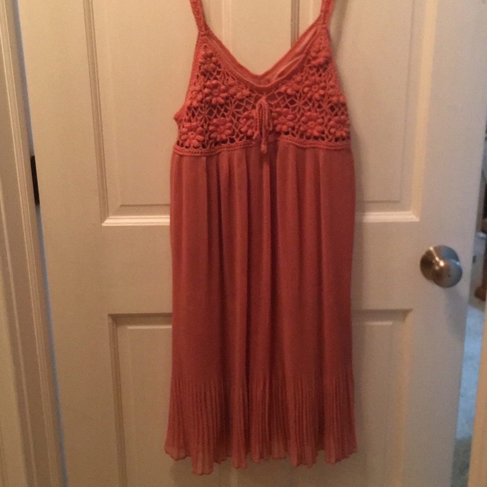 Crochet top dress